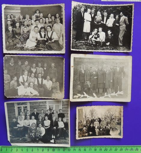 Фото "Групповые", Зап. Бел., старая Польша, 1920-1940-е гг.