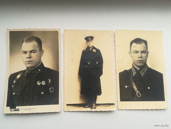 Три фотографии военного 1941 года.