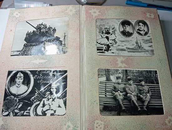 Дембельский альбом фотографий  . 1969 - 1971 года .