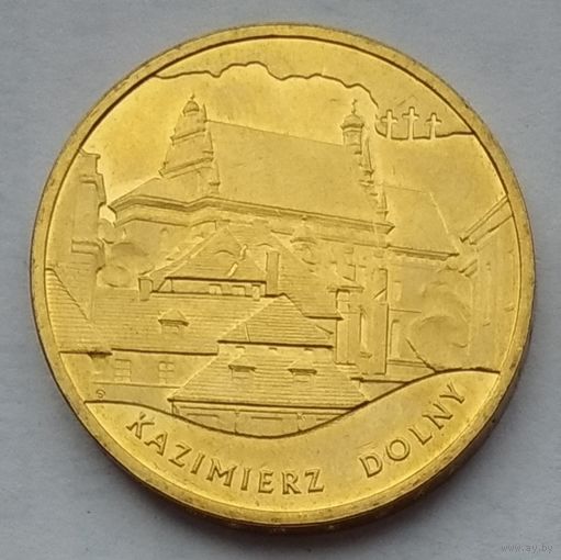 Польша 2 злотых 2008 г. Памятники Польши. Казимеж-Дольны