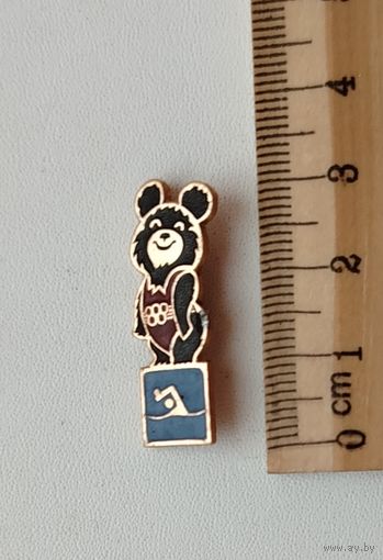 Олимпийский мишка. Водное поло. П-78.