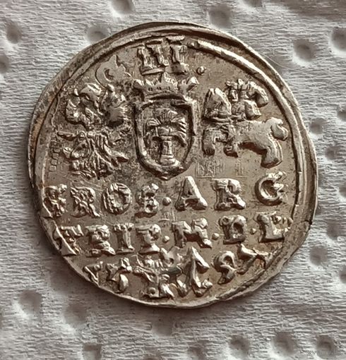 3 гроша 1597 с блеско