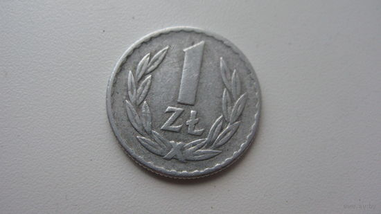 . Польша 1 злотый  1967 г.