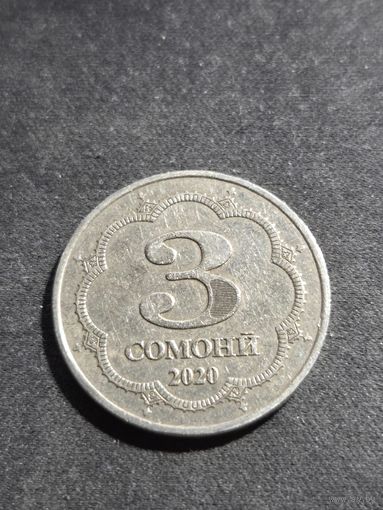 Таджикистан 3 сомони 2020
