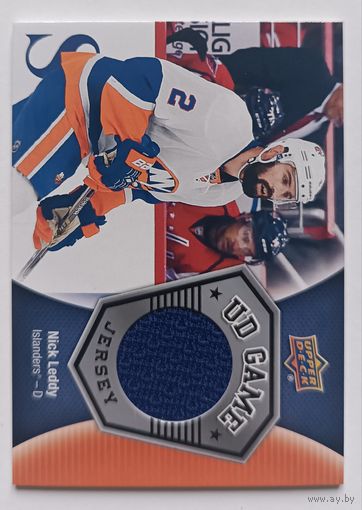 Хоккейная карточка НХЛ джерси Nick Leddy (Айлендерс)