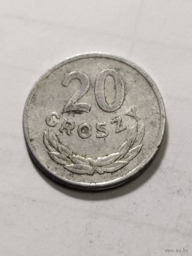 Польша 20 грош 1968