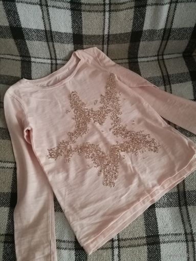 Лонгслив Next для девочки 6-8 лет