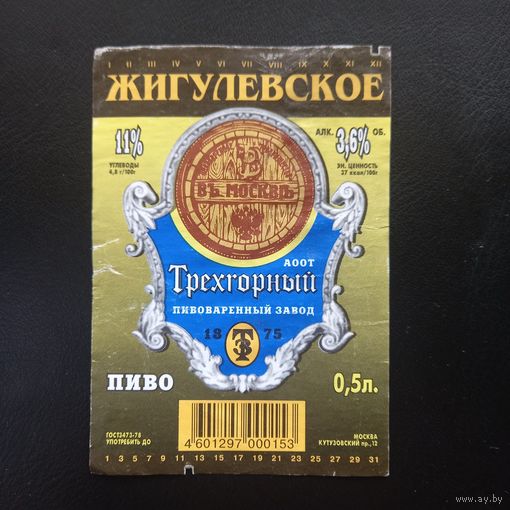 Пивная этикетка