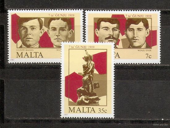 КГ Мальта 1985 Личность