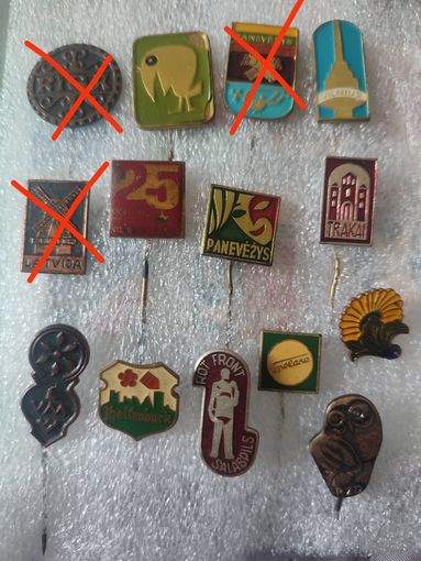 Значки тяжёлые.Распродажа коллекции.