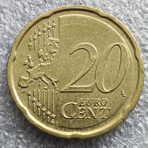 Германия 20 евроцентов  2012 г.