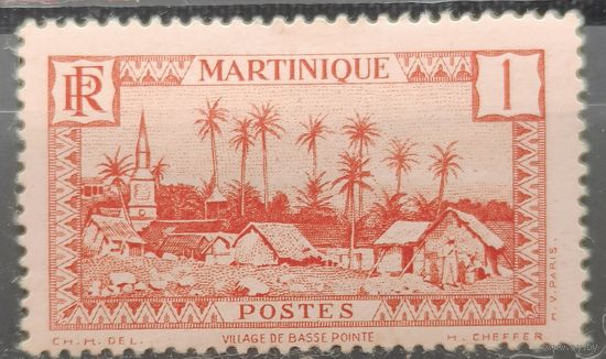 Мартиника 1933-1938г. Французские колонии