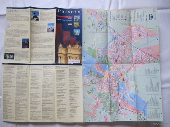 Карты Берлина (Курфюрстендамм и Александерплатц) и Потсдама