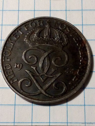 5 эре Швеция 1944 год