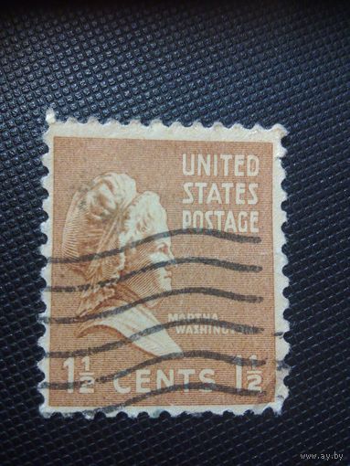 США. М.Вашингтон. 1938г. гашеная