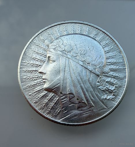 5 злотых 1932 г.  Польша.   Ядвига.  СЕРЕБРО.