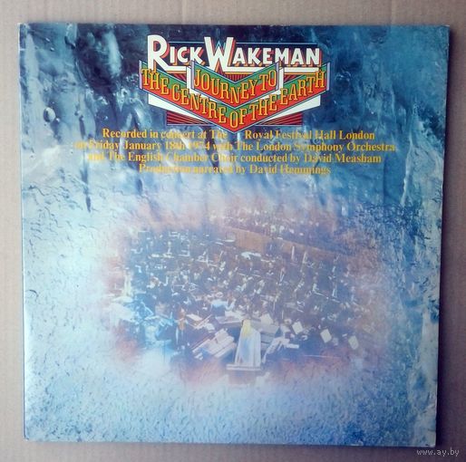 RICK	WAKEMAN - Journey to The Centre of The Earth (ENGLAND винил LP 1974)