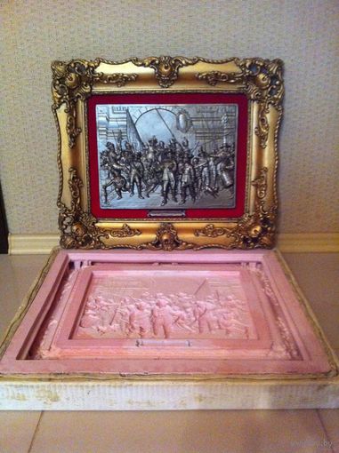 - ФОРМА Барельефа НОЧНОЙ ДОЗОР 52х45 см - отливка