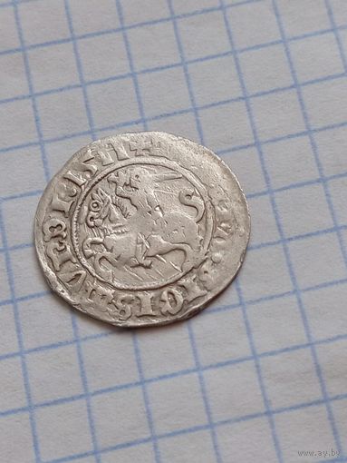 Полугрош 1511 года. Красивая голова лошади.