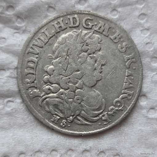 Пруссия 6 грош 1683