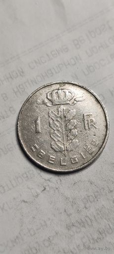 Бельгия 1 франк 1962
