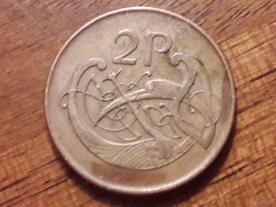 Ирландия 2 пенса 1990