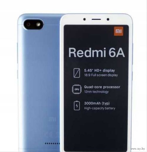Xiaomi Redmi 6A 5,45" 3/32 blue global version.