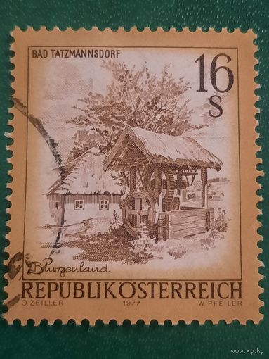 Австрия 1977. Архитектура. Bad Tatzmannsdorf. Марка из серии