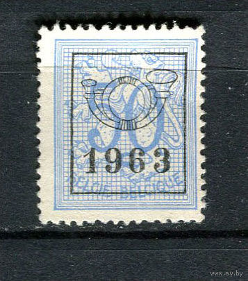 Бельгия - 1951/1980 - Герб 50С с предварительным гашением 1963 (b 6) - [Mi.892xAV II (1963)] - 1 марка. Чистая без клея.  (LOT EF24)-T10P20