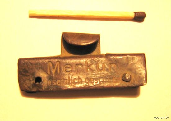 Зацеп к пряжке типа "GOTT MIT UNS" с клеймом "Мerkur" (WW1, WW2)