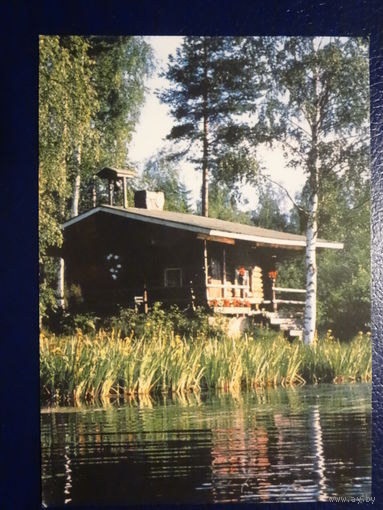 Календарик 2002 г.  Олимпос.  Парение веником, банный массаж.