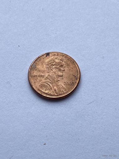 1 цент 2000 г., США
