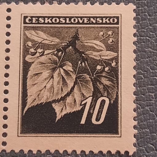 Чехословакия 1945. Ветка лайма. Стандарт