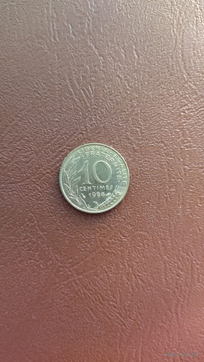 Франция / 10 сантимов / 1998 год
