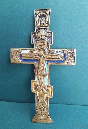 Поморский крест, 6 эмалей, 6х10,3 см.