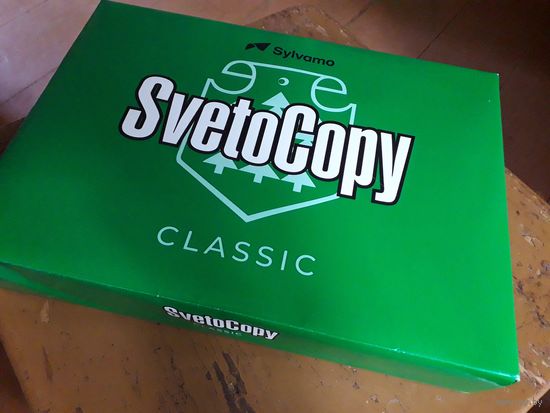 Бумага листовая для офисной техники "SvetoCopy", белая, формат А4.