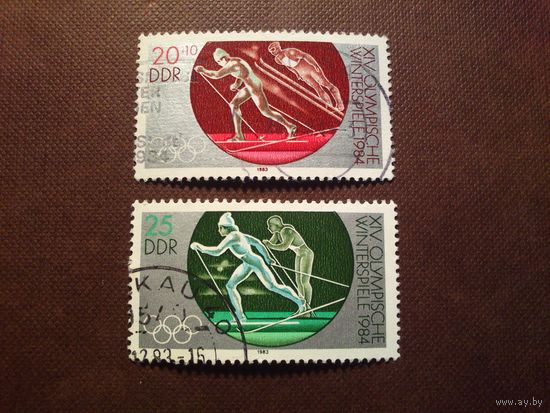 Германия .ГДР 1983 г.Зимние Олимпийские игры 1984 года – Сараево./27а/