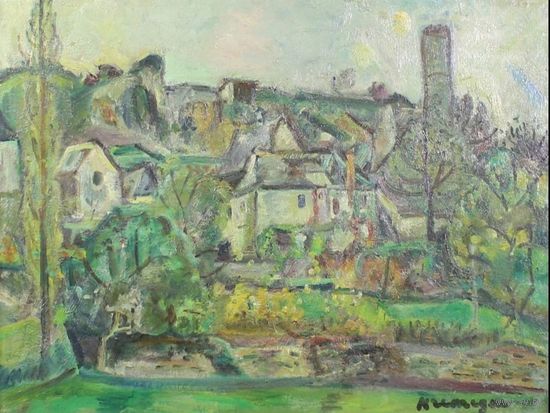 Pinchus Kremegne (Пинхус Кремень) Ecole de Paris