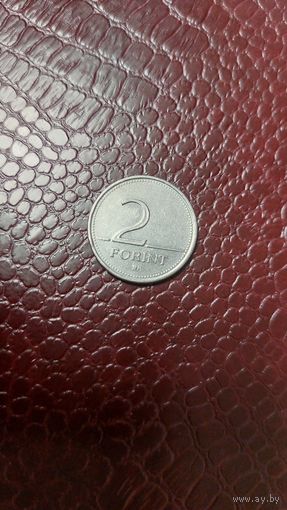Монета 2 форинта 1995г. Венгрия. Хорошая!