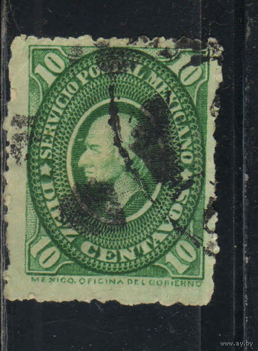 Мексика 2-я Респ 1884 Мигель Идальго-и-Костилья Стандарт #129