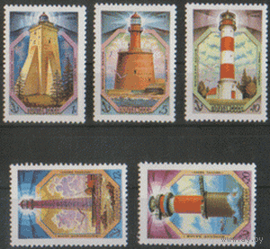 Заг. 5361/65. 1983. Маяки Балтийского моря. Флот. чиСт.