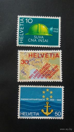 Швейцария  1968 3м
