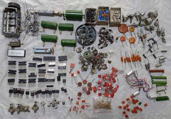 РАДИОДЕТАЛИ СОВЕТСКИЕ. От Дедушки