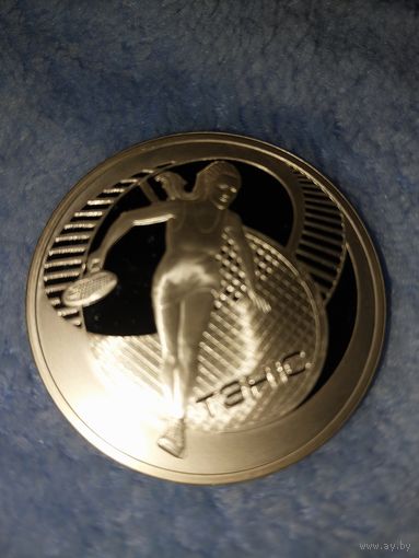 ТЕНИС 20 РУБЛЕЙ,Серебро, 2005