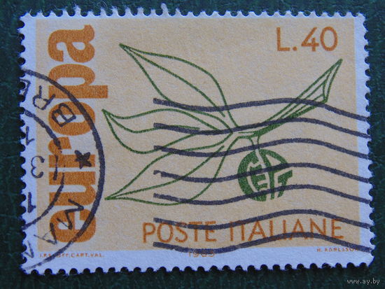 Италия 1965г. Европа.