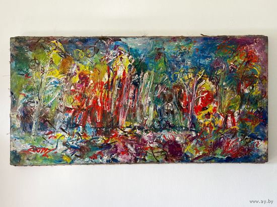 Наталья Черноголова Картина масло 123 х 61см огромная