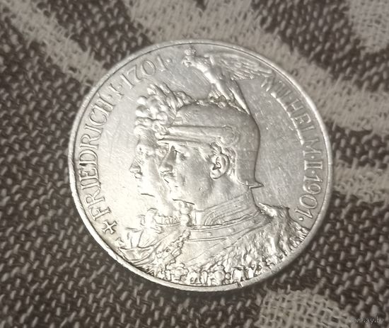 2 марки Пруссия династия 200 лет