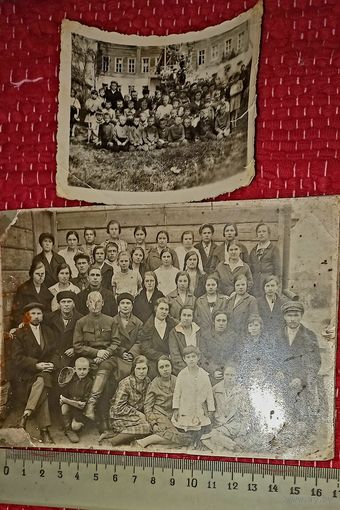 СССР 2 фото комсомольцы пионеры1920-40(С)