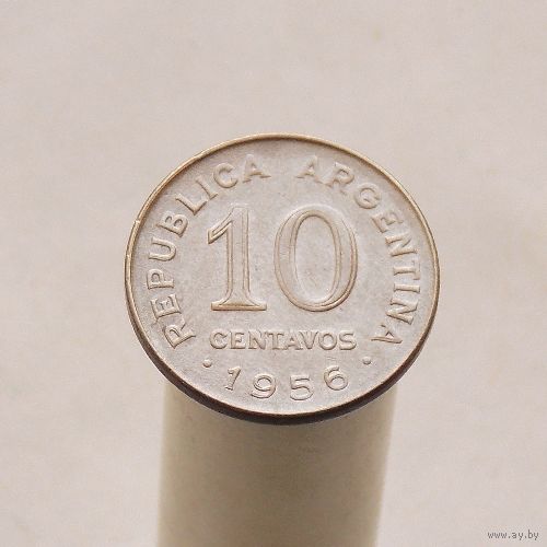 Аргентина 10 сентаво 1956