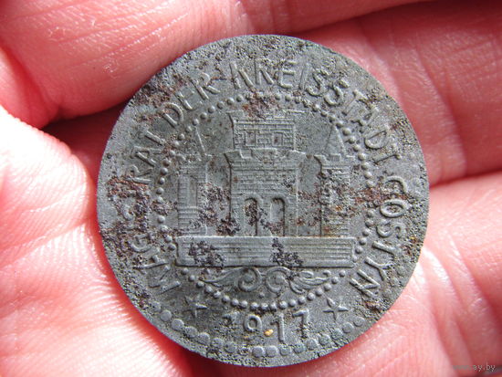 Германия. 50 пфеннигов.1917. Гостынь (Позен). С 20 копеек. Распродажа коллекции. Смотрите другие лоты.